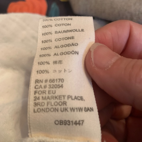 Free people‎ full of light white top. Worn once. Retsil 68 - Picture 8 of 8